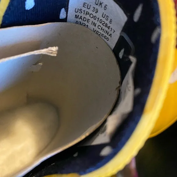 NWOT "Bees" ankle wellibobs  rain boots various szs - Picture 4 of 9